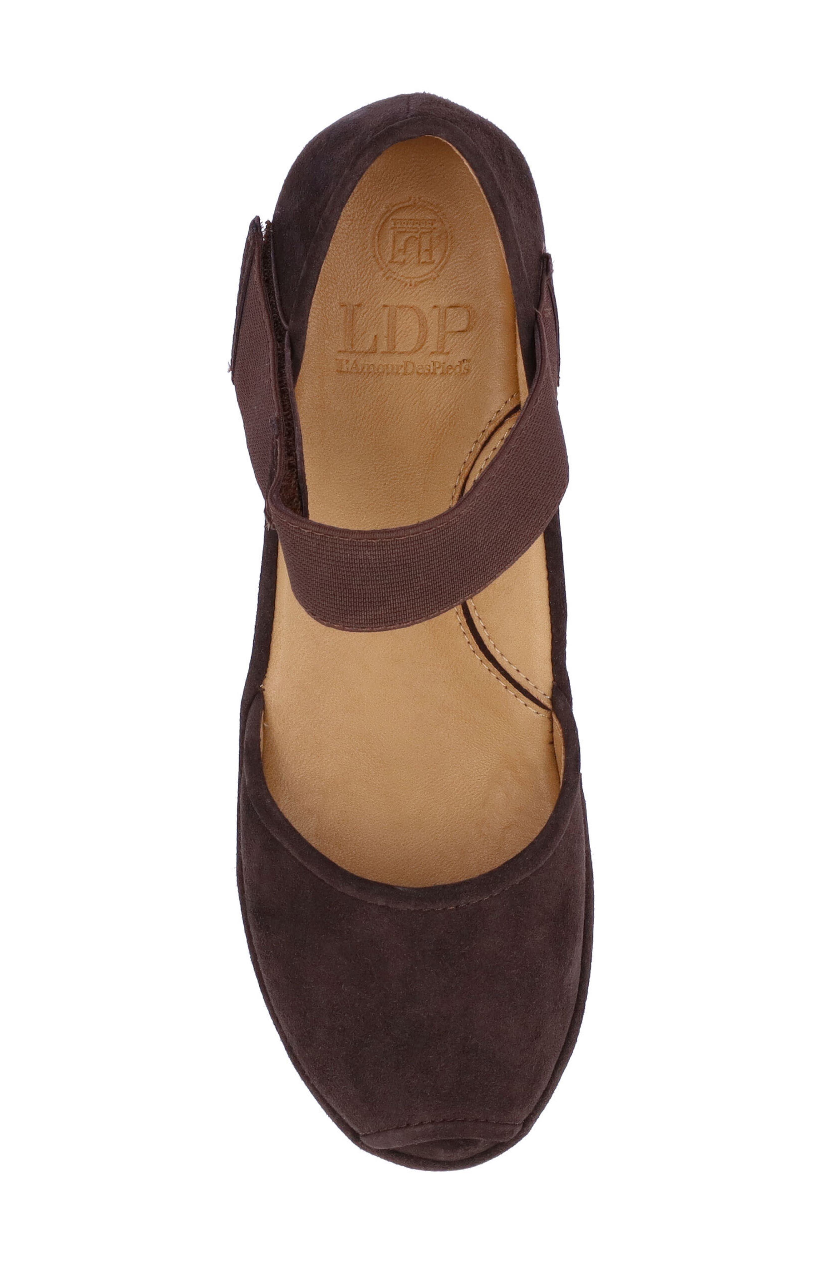 Amadour Platform Sandal, Alternate, color, CHOCOLATE