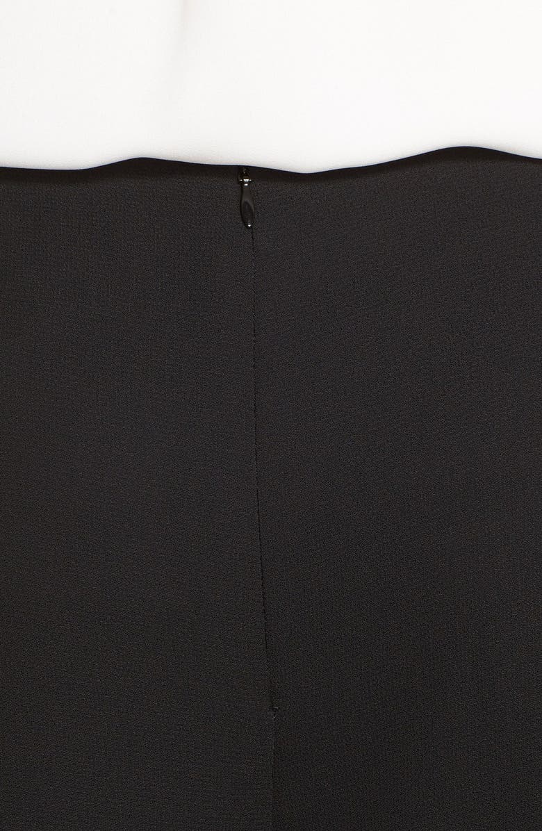 Alex Evenings Chiffon Overlay Wide Leg Pants, Alternate, color, 