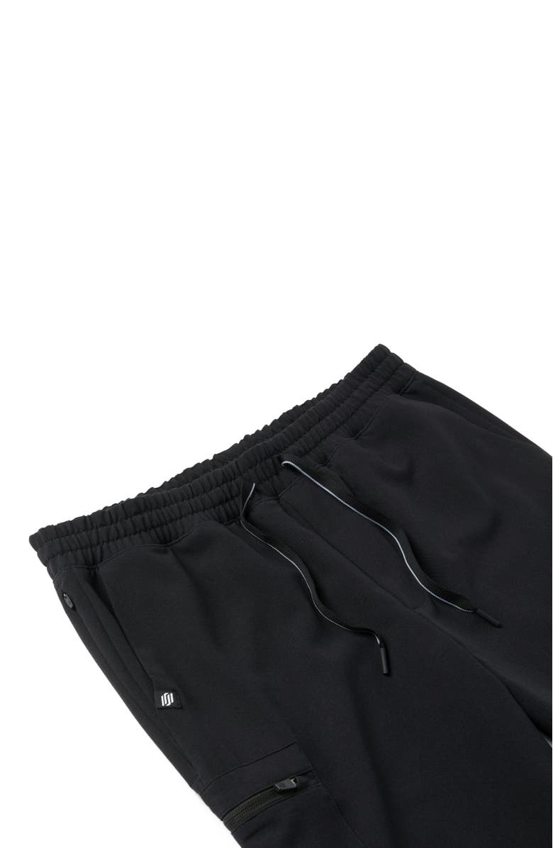 JAANUU Osmo Men's 8-Pocket Classic Scrub Jogger, Alternate, color, Black