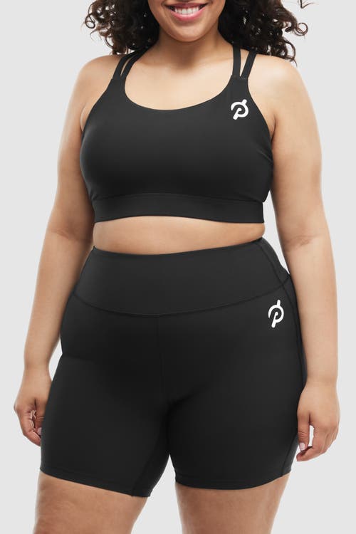 Peloton Cadent Strappy Elevate Bra In Black