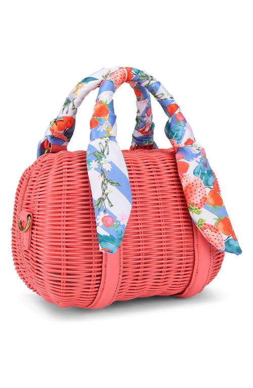 Kurt Geiger London Kensington Basket Boston Crossbody Bag In Pink