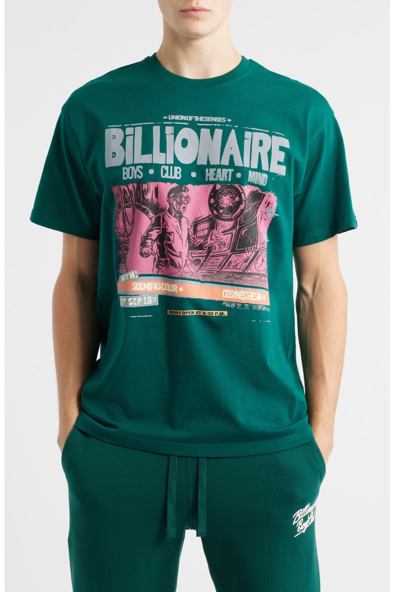Labworks Cotton Graphic T-Shirt, Main, color, RAIN FOREST