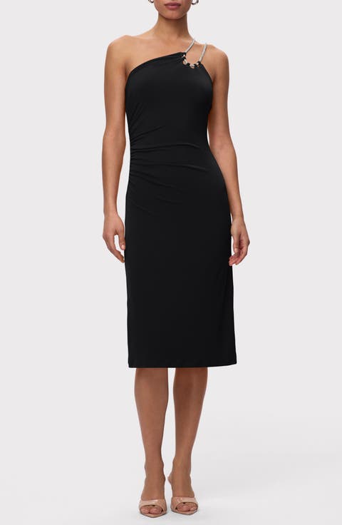 Strappy Jersey Midi Dress