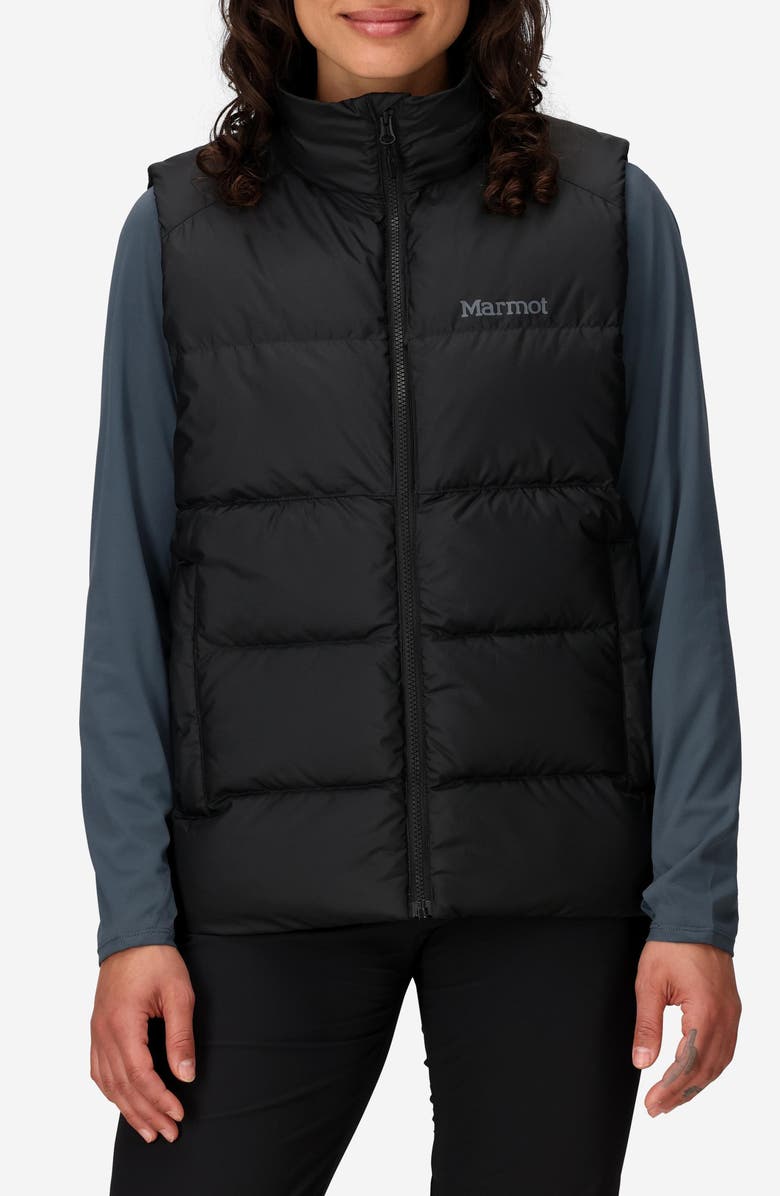 Marmot Guides 700 Fill Power Down Water Repellent Vest, Main, color, Black