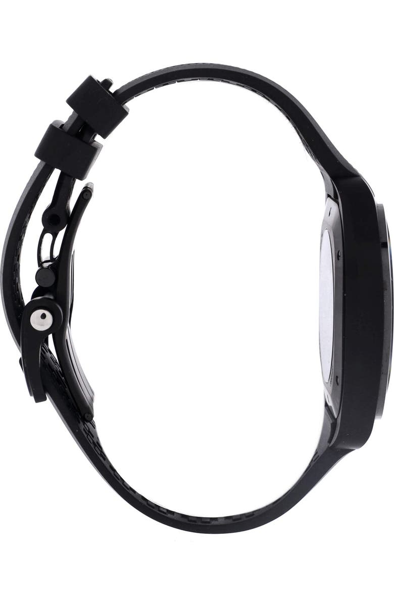 Pre-Owned Hermes H08 Automatic Watch Titanium and Rubber 39, Alternate, color, Black