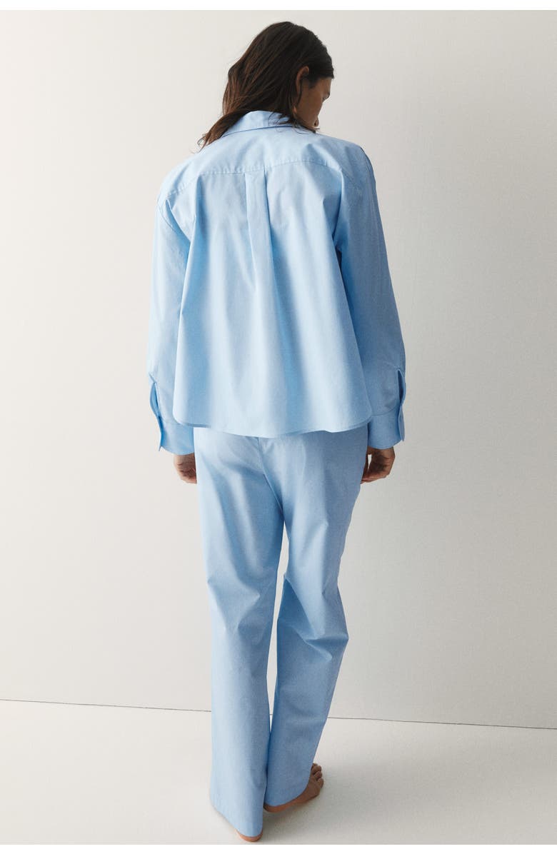 H&M Cotton Pyjamas, Alternate, color, Blue