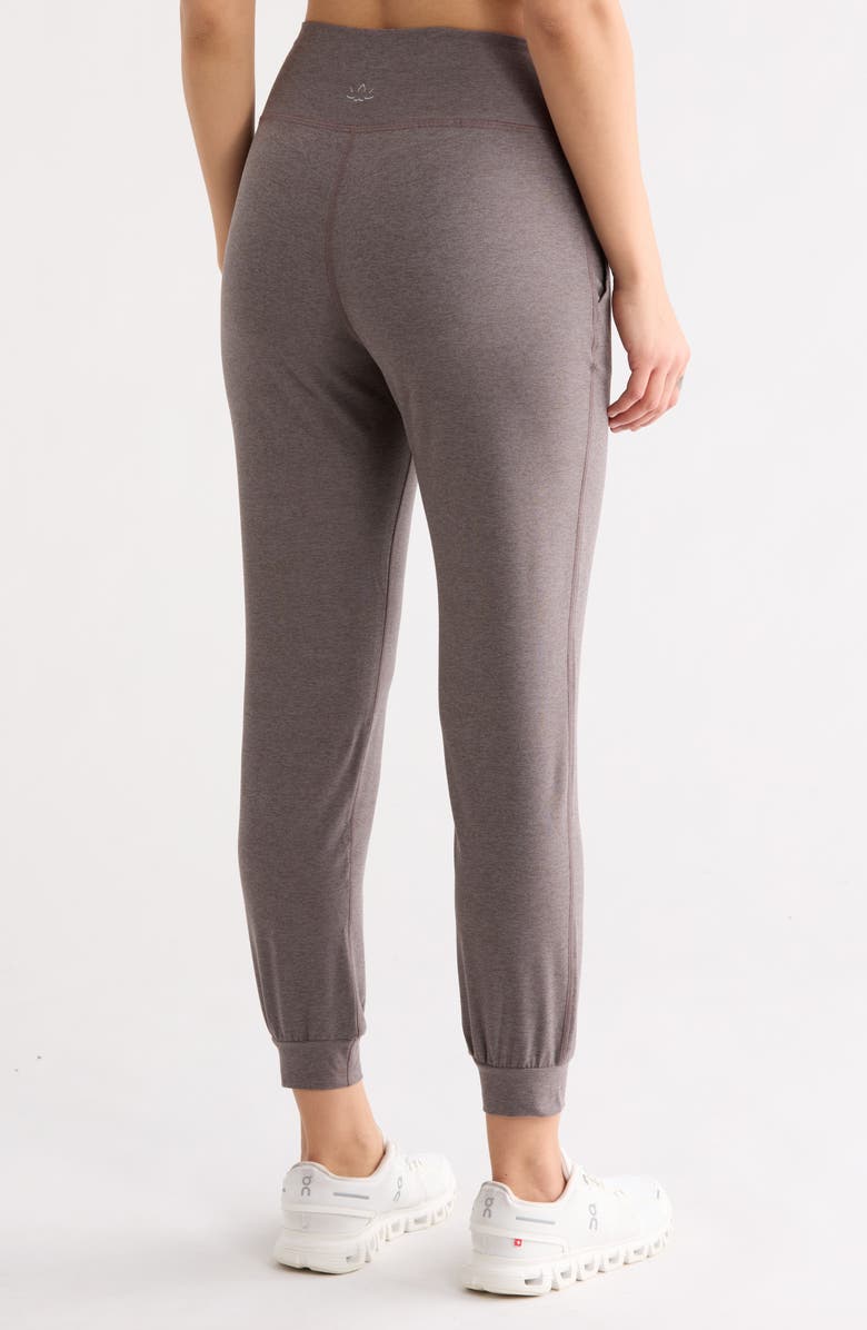 Beyond Yoga Space Dye Joggers, Alternate, color, Soft Umber Heather