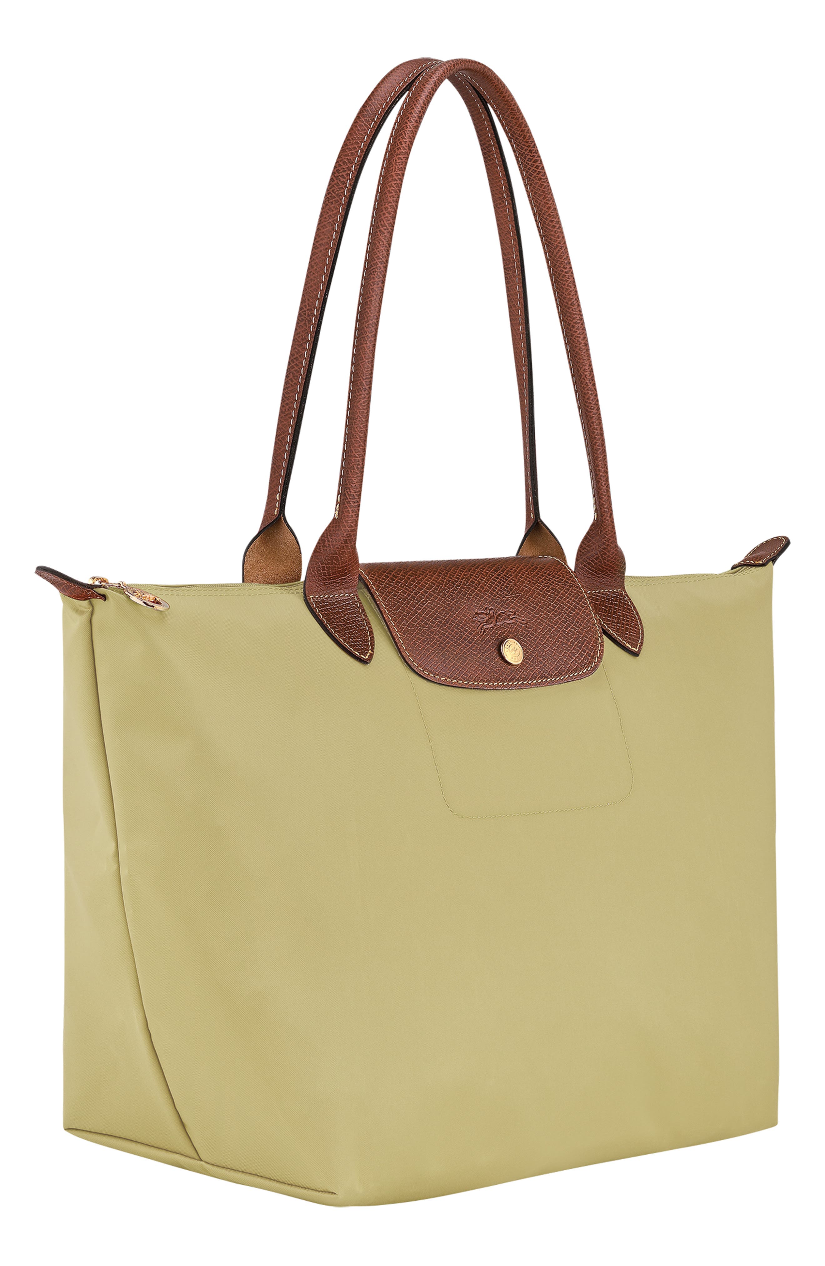 Large Le Pliage Tote, Alternate, color, PISTACHIO