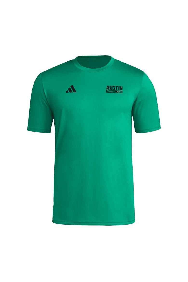 Men's adidas Green Austin FC Local Wrap T-Shirt, Alternate, color, Green