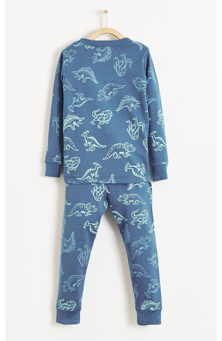 Babycottons Premium Peruvian Pima Cotton Rex Snug Two-Piece Pajamas For Toddler, Alternate, color, Navy