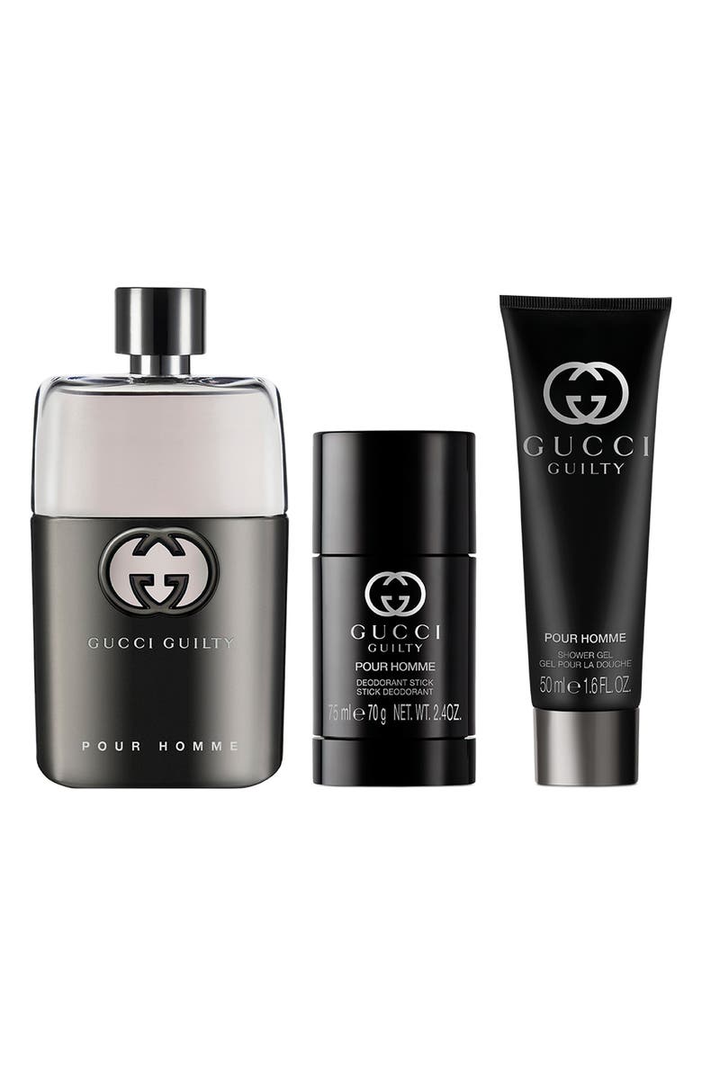 Gucci Guilty Pour Homme Eau de Toilette Set $183 Value, Alternate, color,