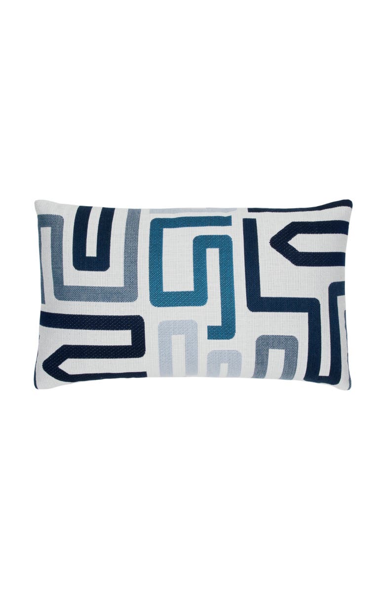 Elaine Smith Agility Ease Indoor 
Outdoor Woven Accent Pillow, Main, color, Ease