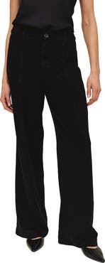 Bella Dahl Elongated Tuck Wide Leg Trousers