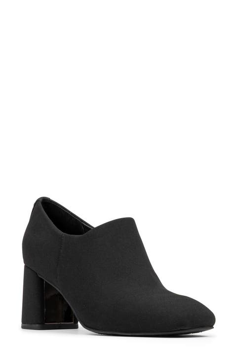 Pleeze Block Heel Bootie (Women)
