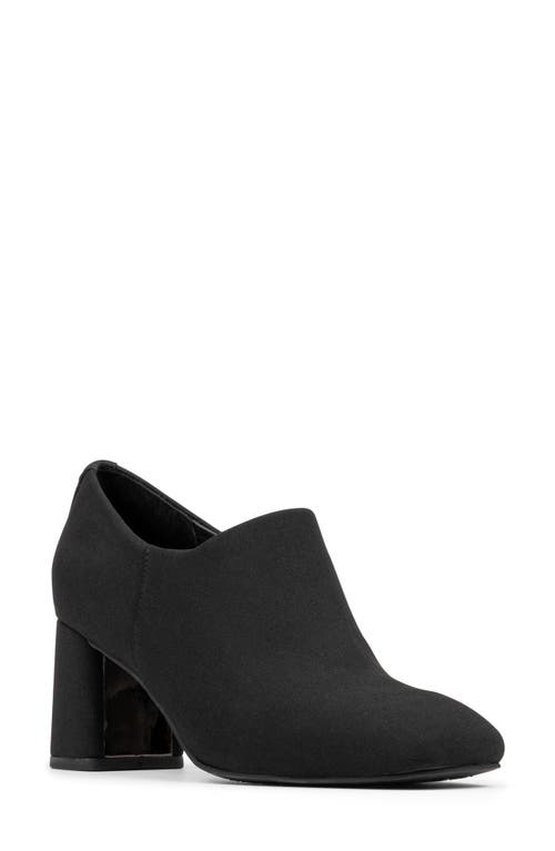 Donald Pliner Pleeze Block Heel Bootie In Black