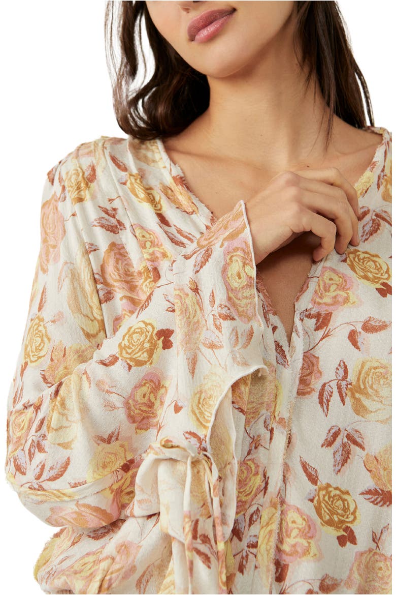 Everything's Rosy Bodysuit, Alternate, color, TEA COMBO