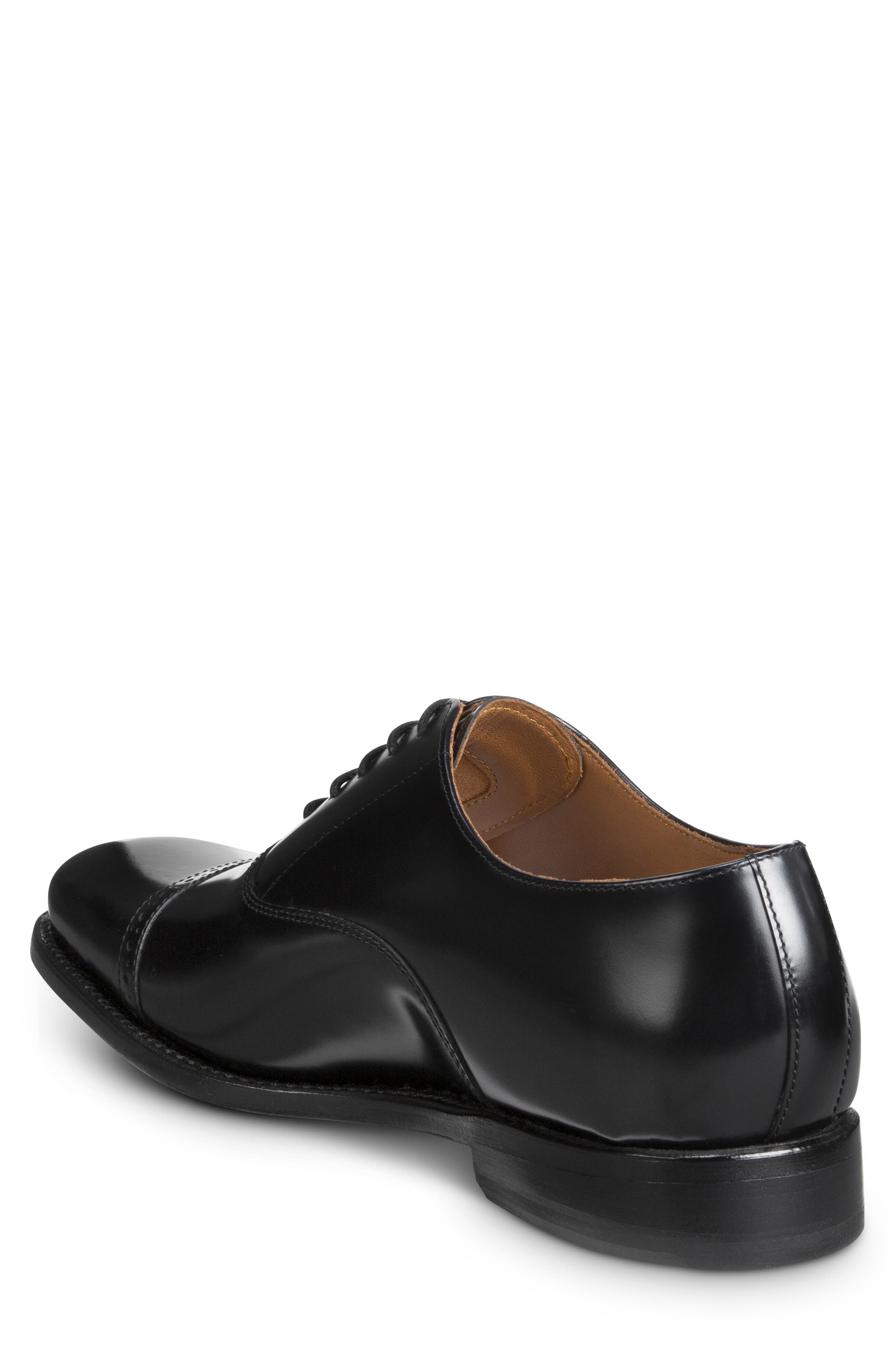 Allen Edmonds Brady Cap Toe Oxford, Alternate, color, Black