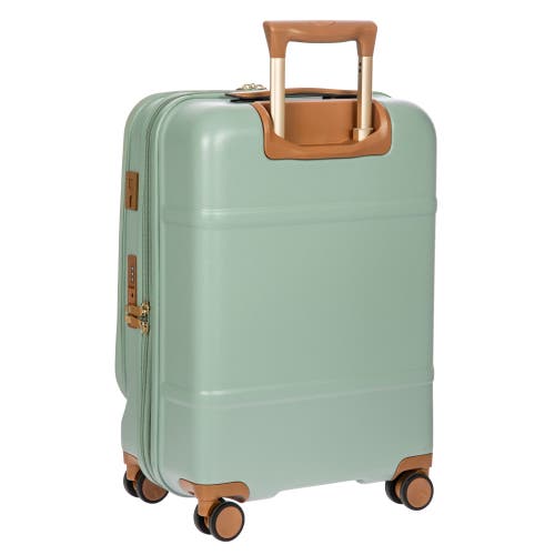Bric's Bellagio 3.0 21" Carry-on Expandable Spinner W/pocket In Green
