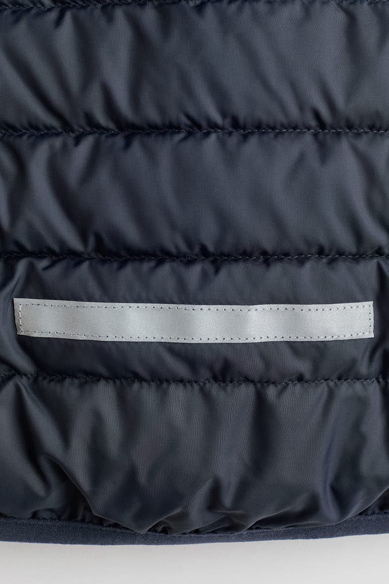 Water-Repellent Puffer Jacket, Alternate, color, Navy blue