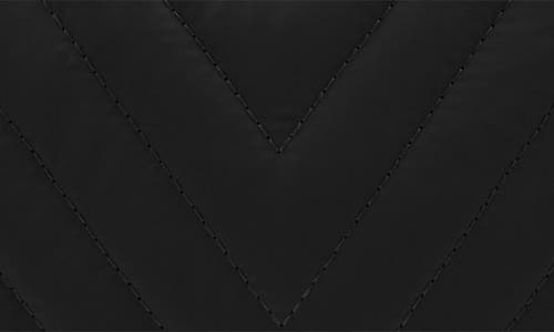 Mytagalongs Ellie Quilted Cosmetic Bag In Black
