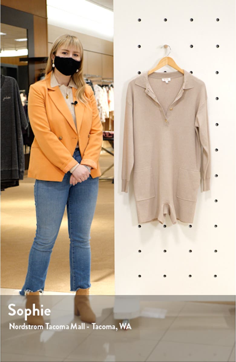 '98 Tai Long Sleeve Romper, sales video thumbnail