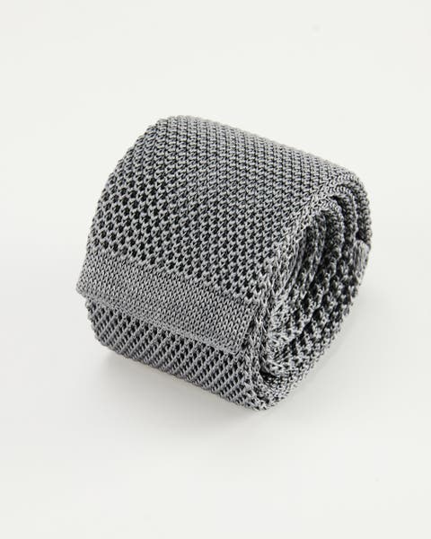Classic Knit Silk Tie