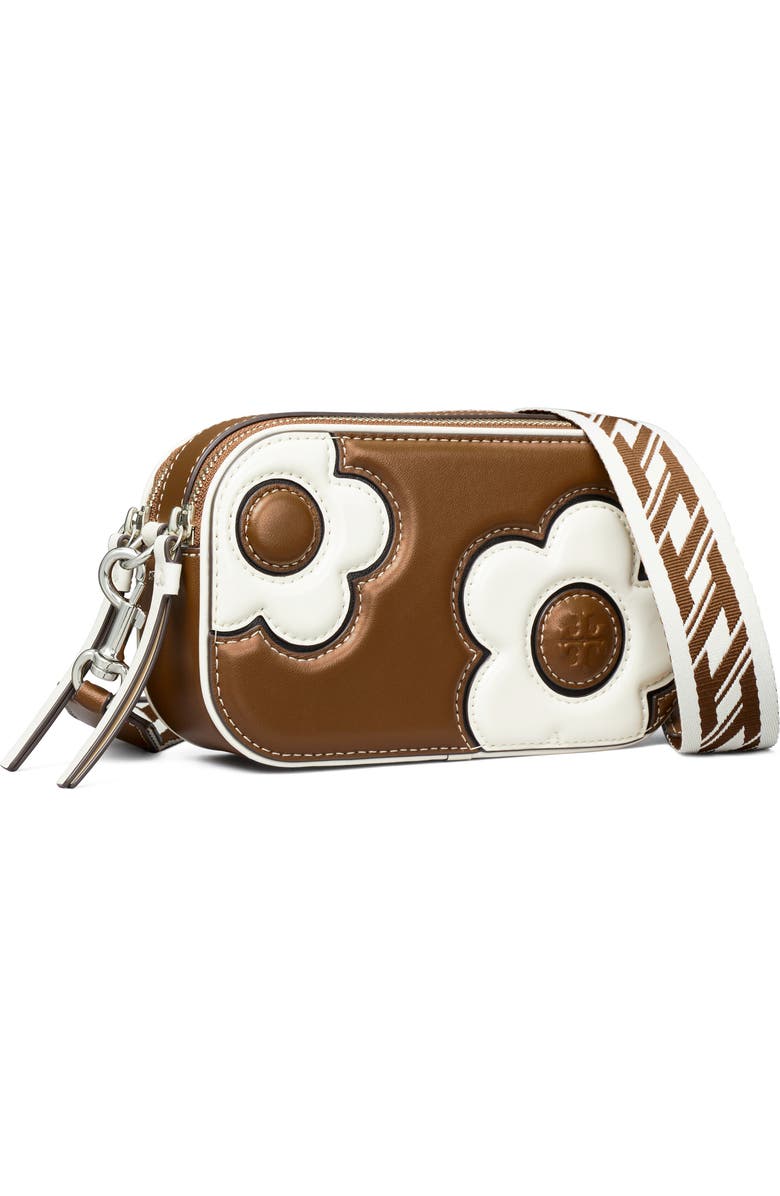 Tory Burch Mini Miller Floral Crossbody Bag, Alternate, color,