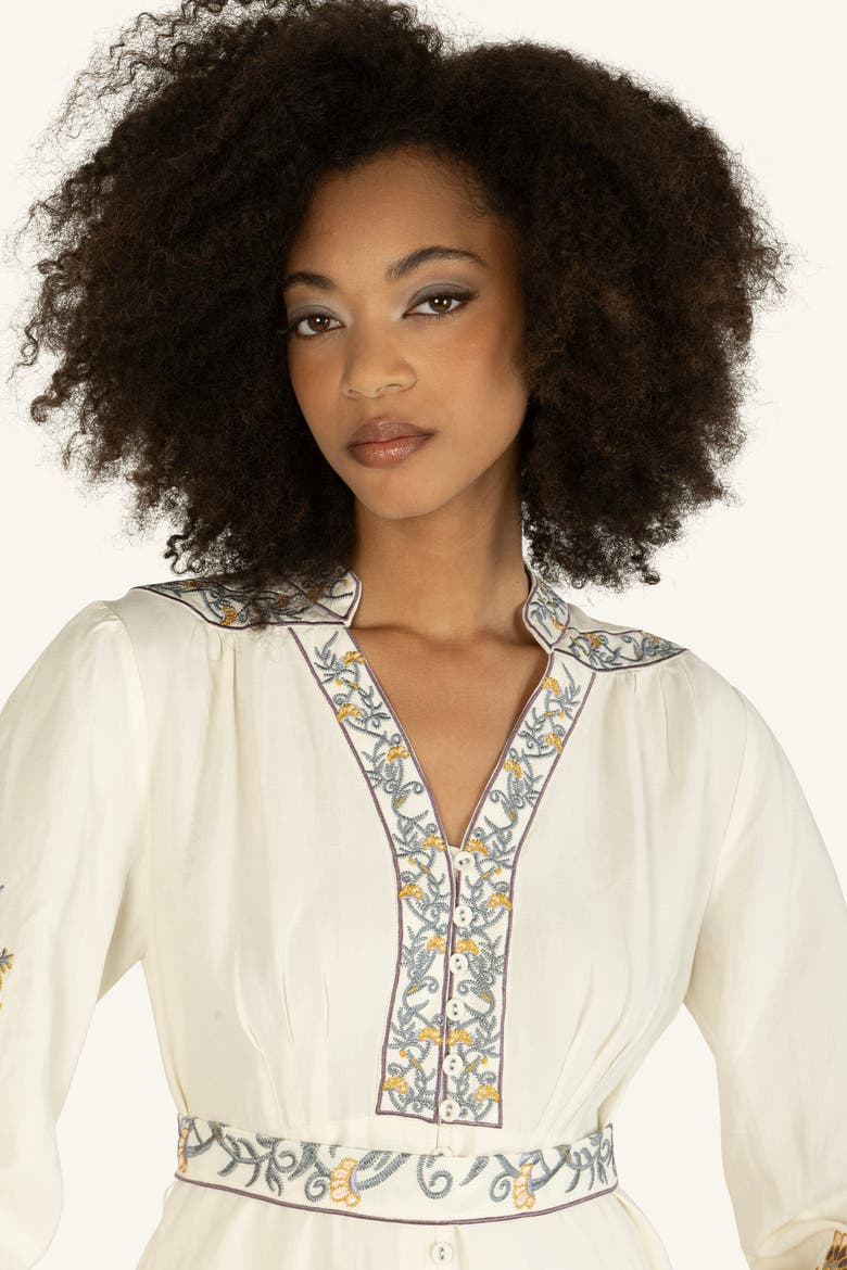 Della Dress, Alternate, color, Natural Crème