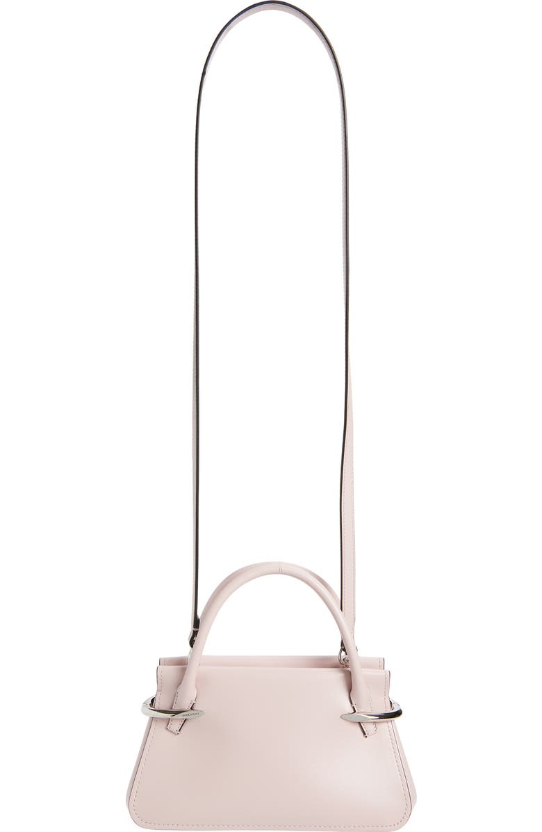 Givenchy Mini Pinch Leather Top Handle Bag, Alternate, color, Baby Pink