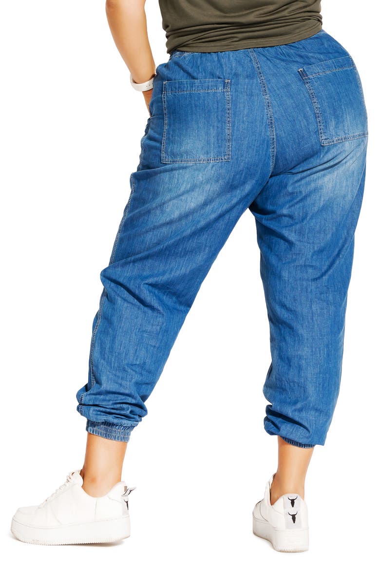 Jogger Jeans, Alternate, color, DENIM