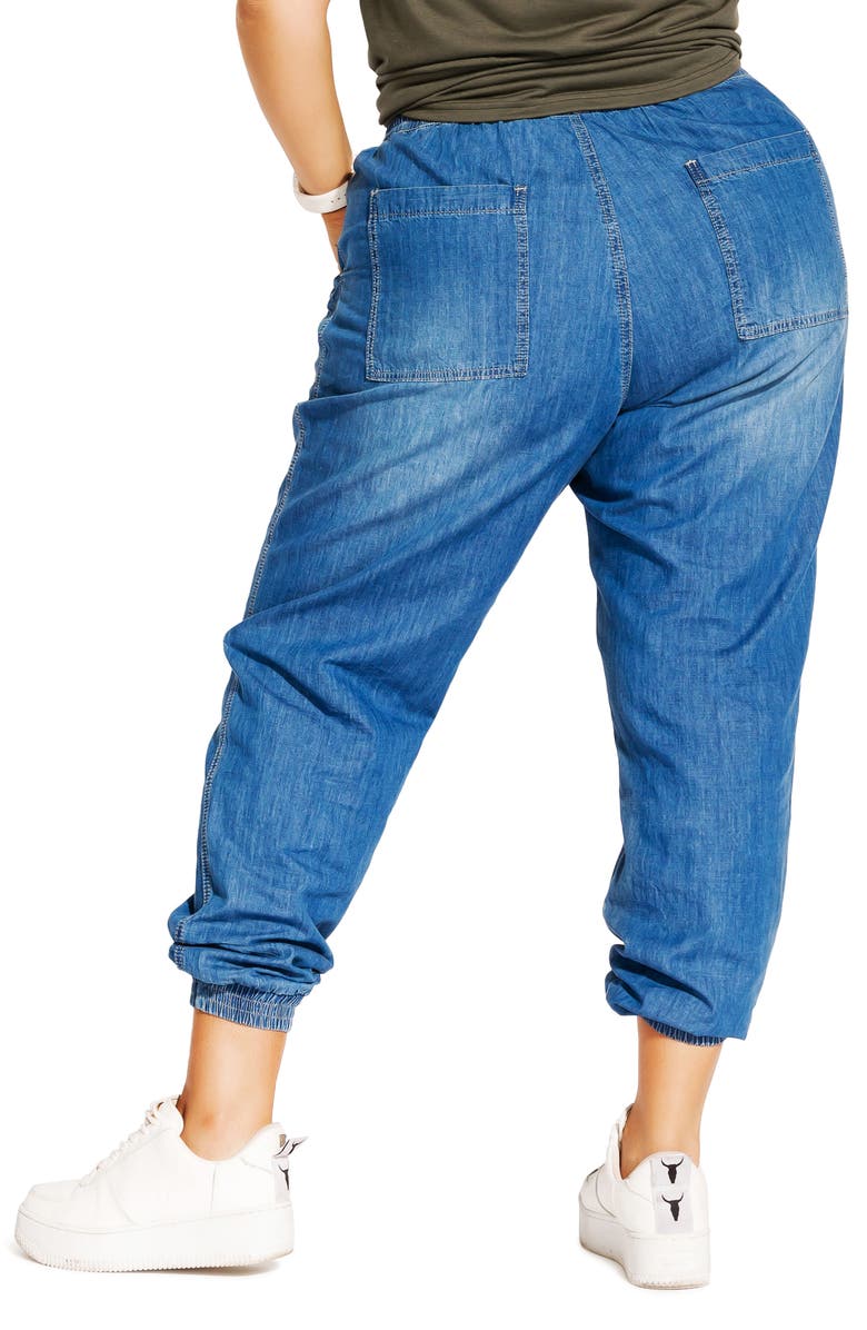 City Chic Jogger Jeans, Alternate, color,
