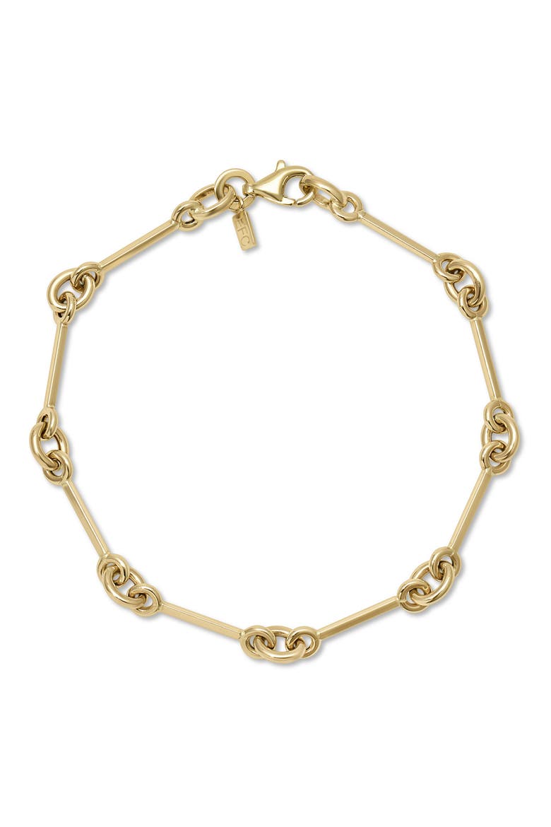 Reese 14k Gold Chain Bracelet, Main, color, 14K YELLOW GOLD