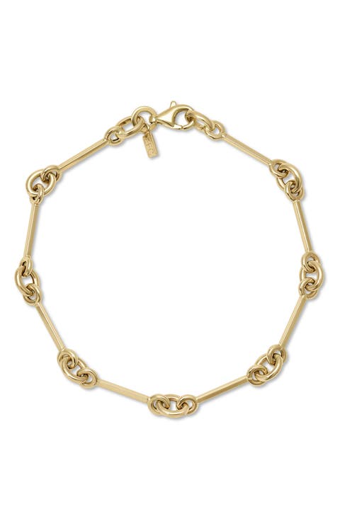 Reese 14k Gold Chain Bracelet