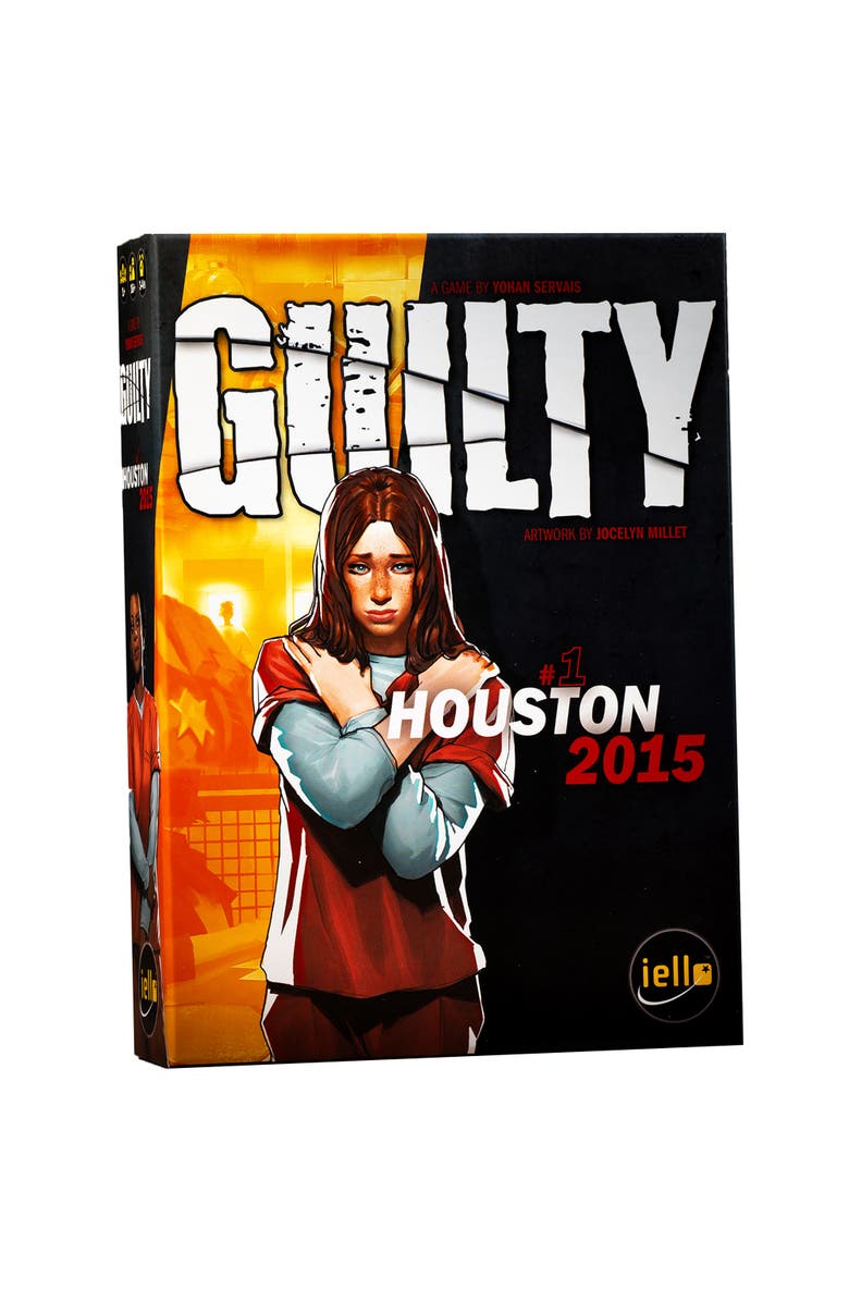 IELLO Guilty Houston 2015 Cooperative Board Game, Ages 18+, Main, color, 