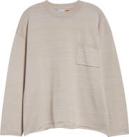 Waste Yarn Project Alice Pocket Crewneck Sweater