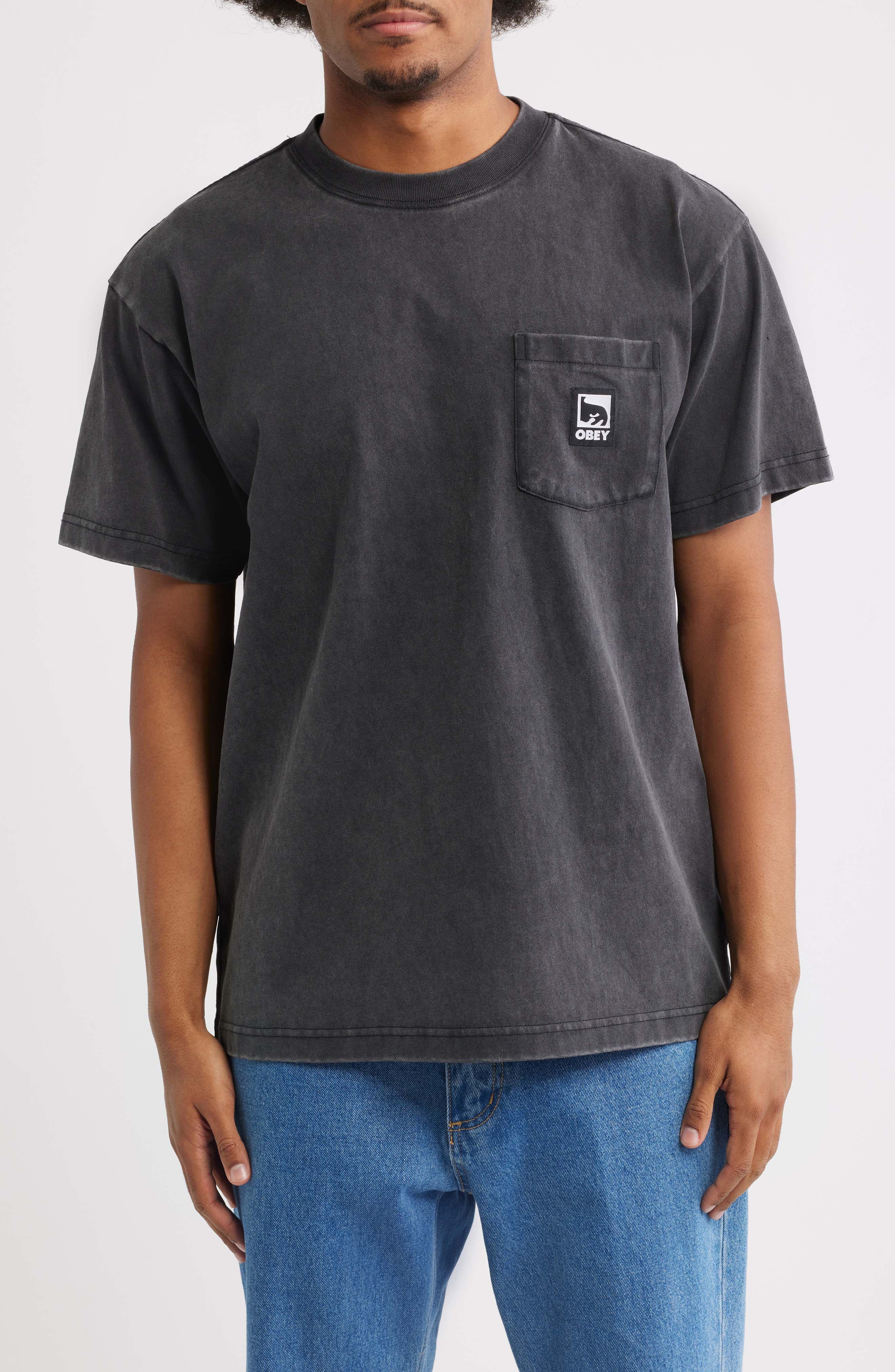 Obey Post Pocket T-Shirt (Men) | Nordstrom