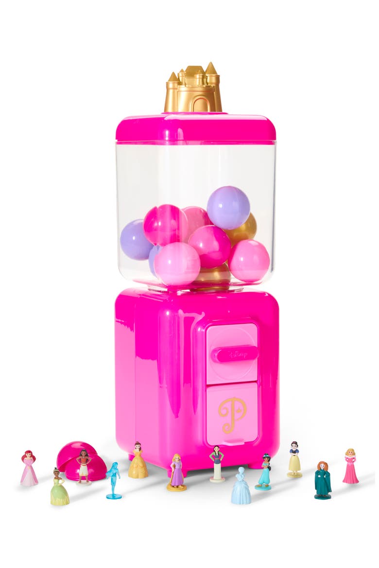 Throwback Toy Disney Princess Vending Maching, Main, color, LIGHT/ PASTEL PINK
