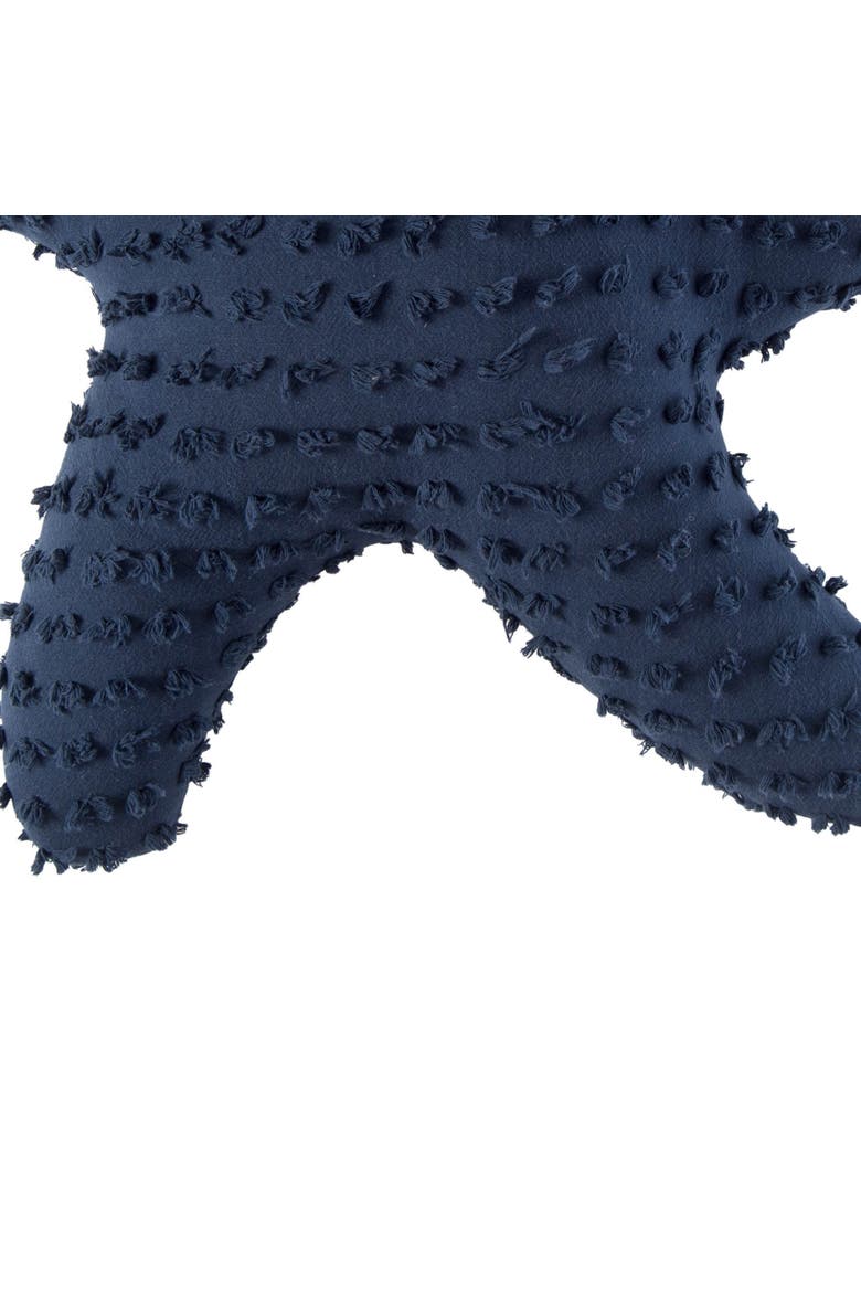 Starfish Pillow Collection, Alternate, color, Blue