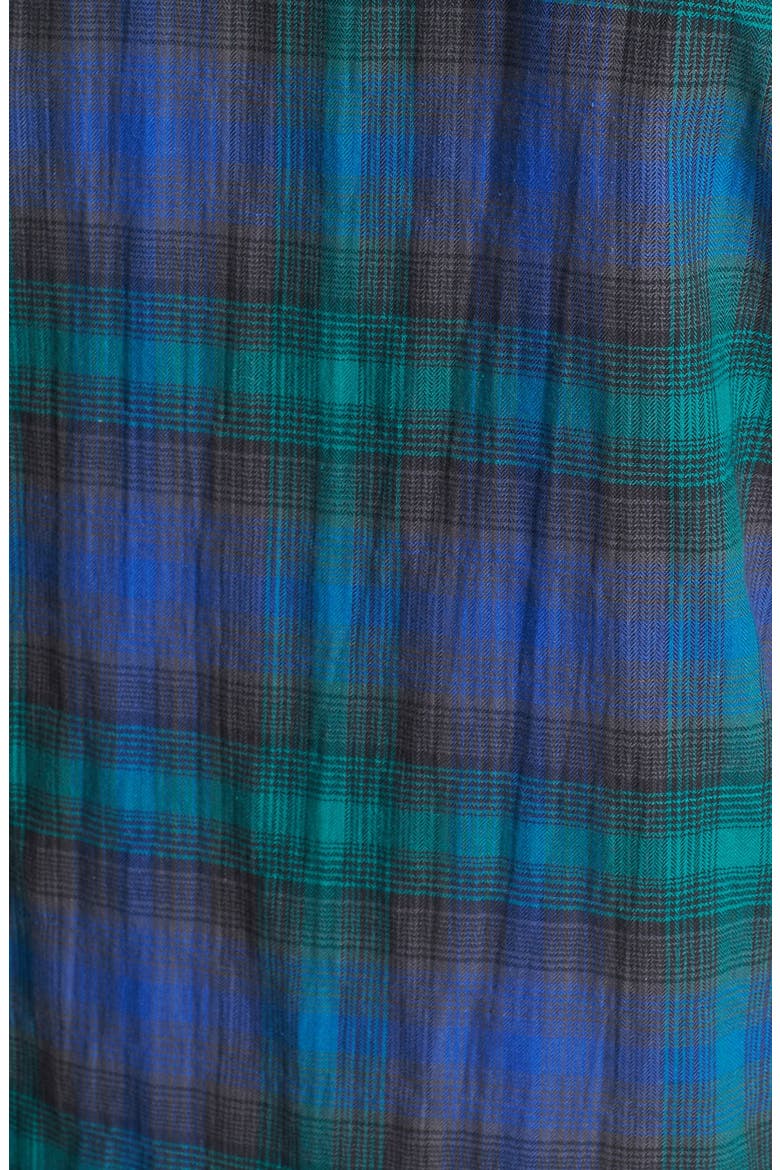 Treasure&Bond Plaid Shirt, Alternate, color, BLUE MEDIEVAL PLAID COMBO