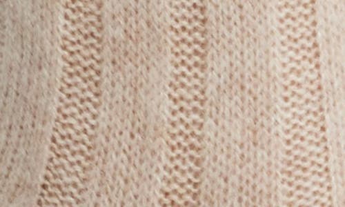Nordstrom Rib Cashmere Blend Crew Socks