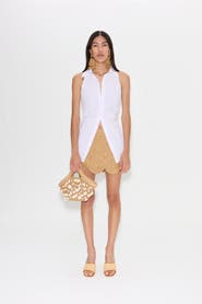 SIMONMILLER Crochet Beep Beep Mini Skirt