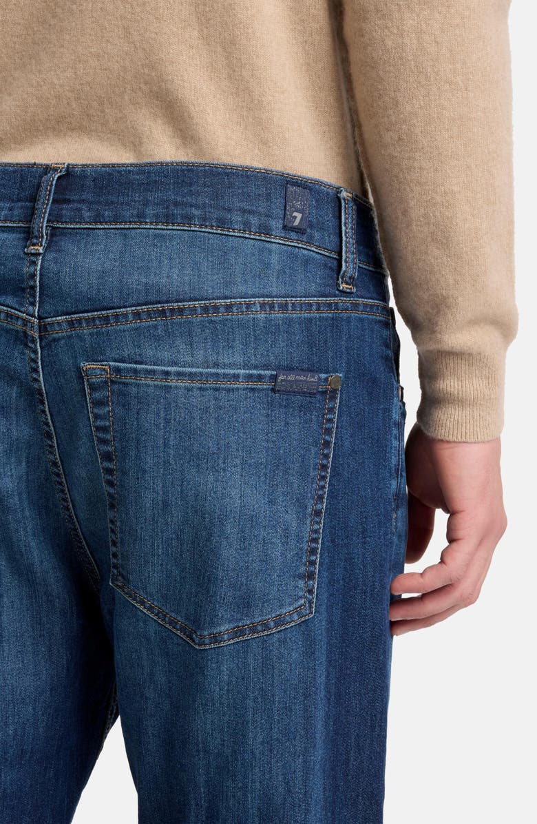 7 For All Mankind Airweft Modern Straight Leg Jeans, Alternate, color, Teak