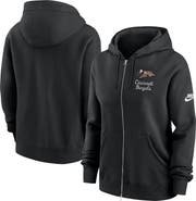 Nike Women's Nike Black Cincinnati Bengals Phoenix Rewind Full-Zip Hoodie