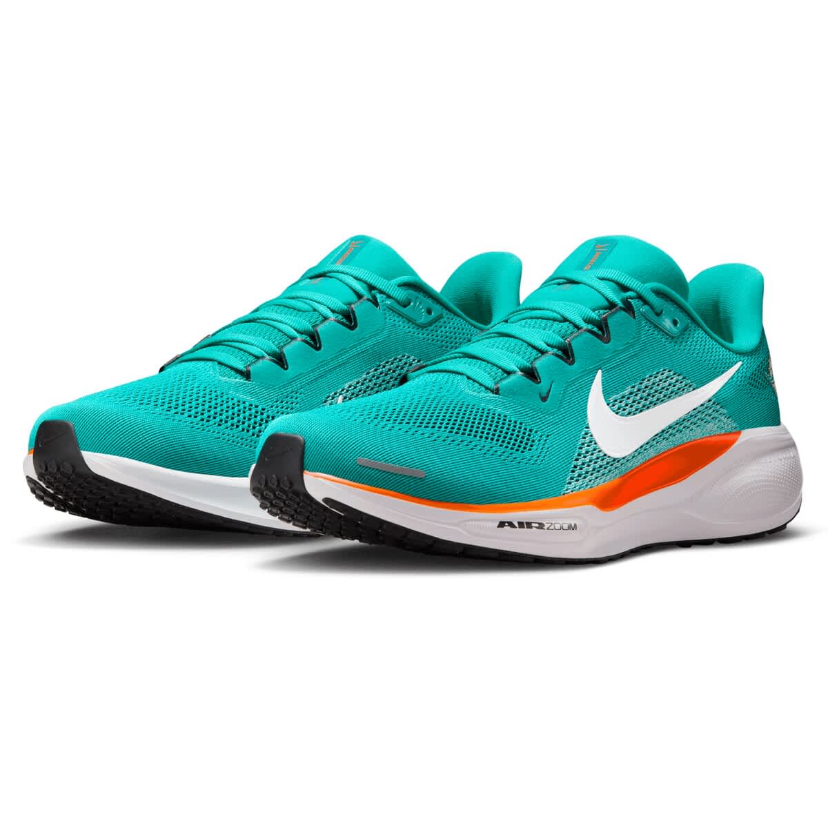 Nike Unisex Nike  Aqua Miami Dolphins Air Zoom Pegasus 41 Sneakers, Alternate, color, Aqua