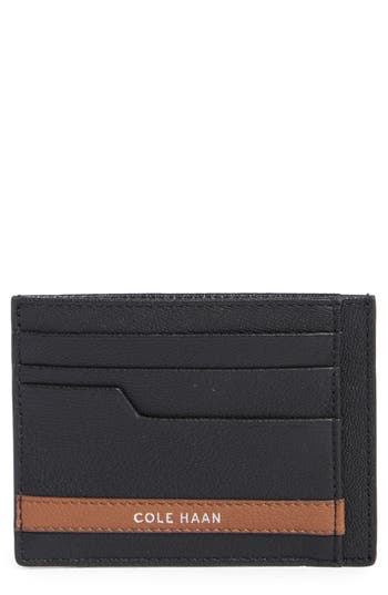 Cole Haan Veronique Leather Card Case In Multi