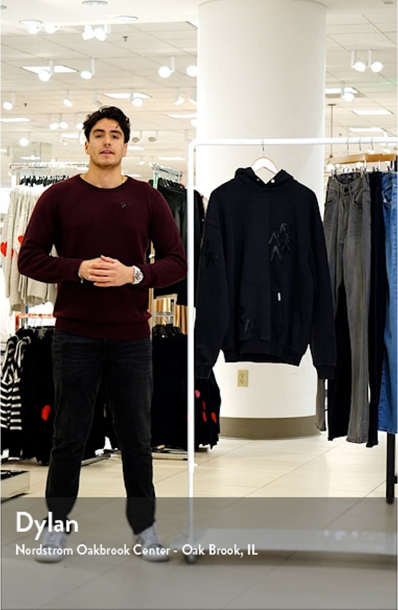 Appliqué Initial Hoodie, sales video thumbnail