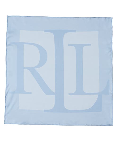 Ralph Lauren Lauren  Printed Logo Square In Blue