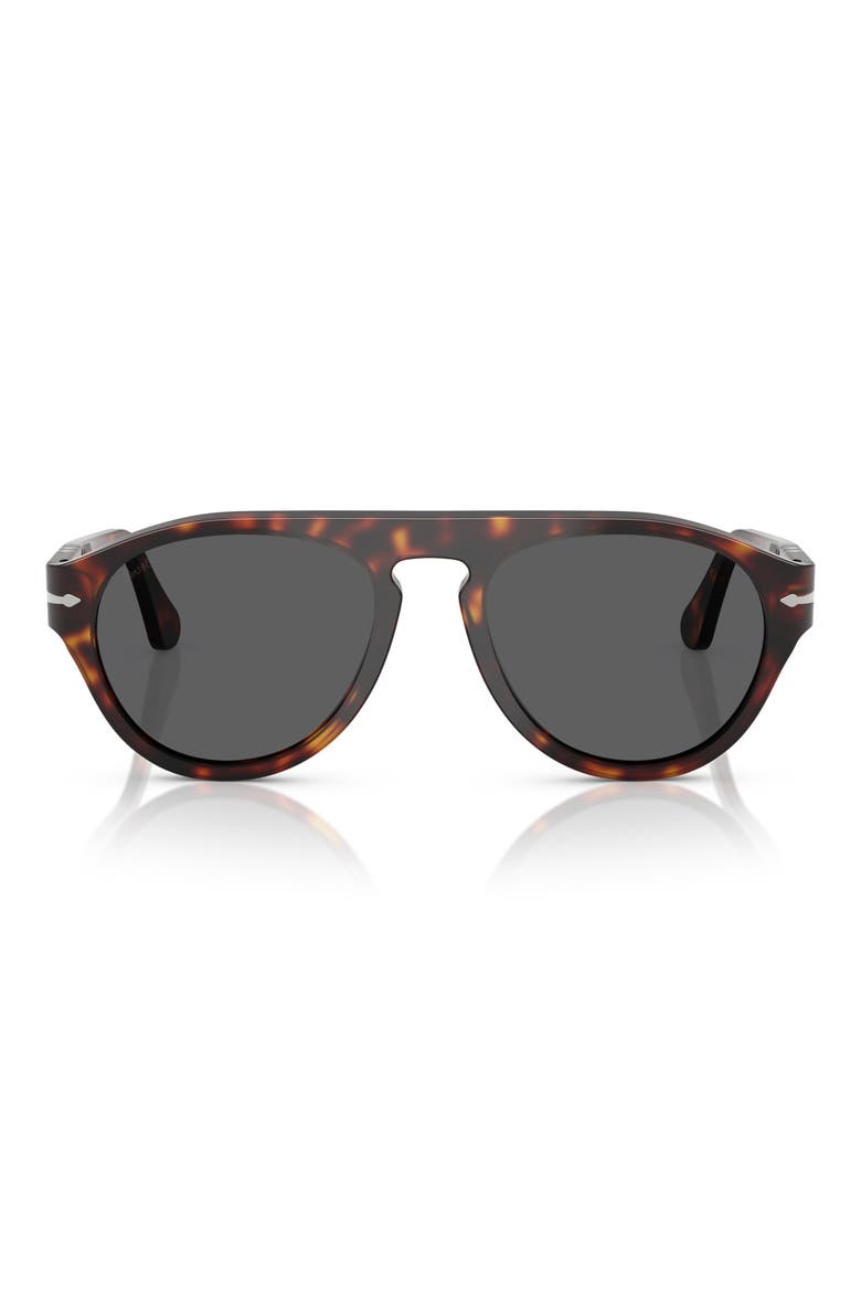56mm Pilot Sunglasses, Main, color, HAVANA / DARK GREY