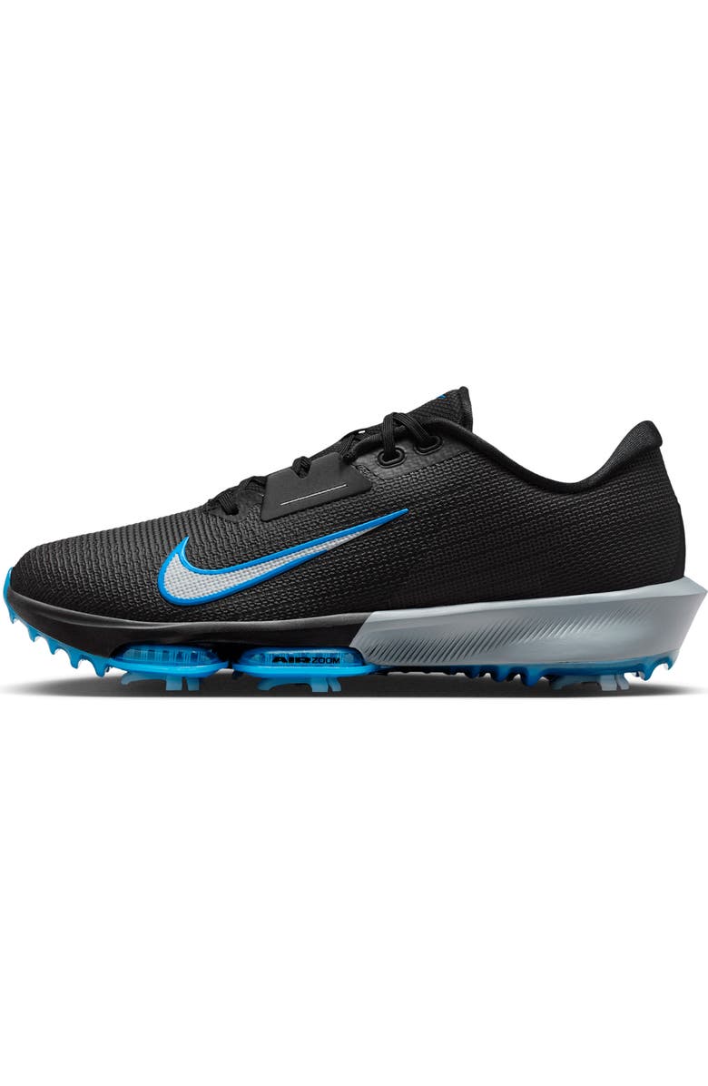 Nike Air Zoom Waterproof Infinity Tour Golf Shoe, Alternate, color, Black/ Blue Hero/ Cool Grey