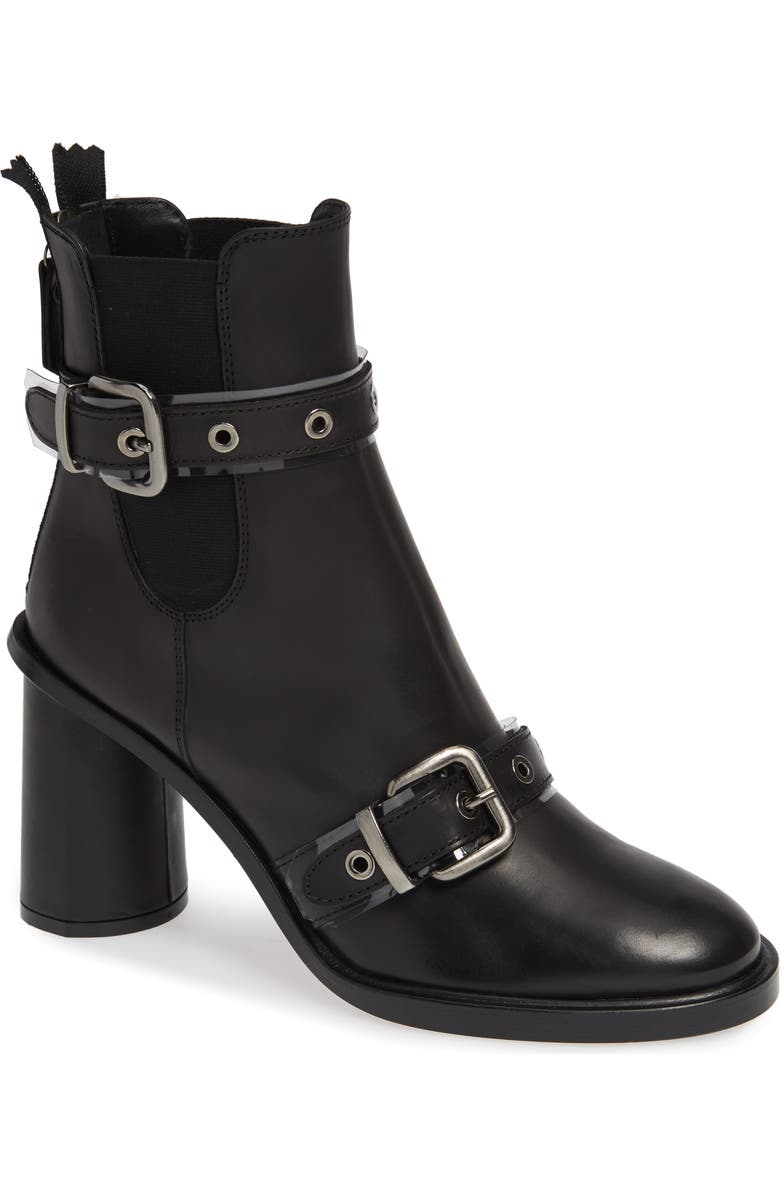 AGL Double Belt Combat Bootie, Main, color,